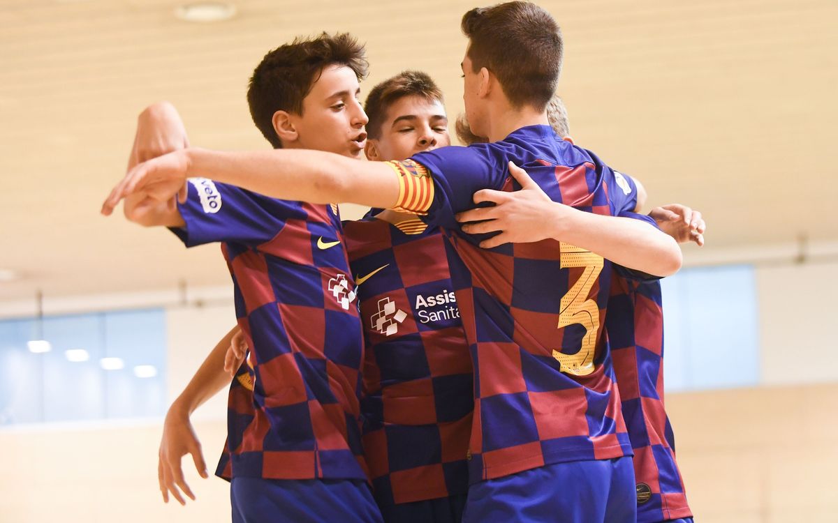 Triunfos en el formativo del fútbol sala