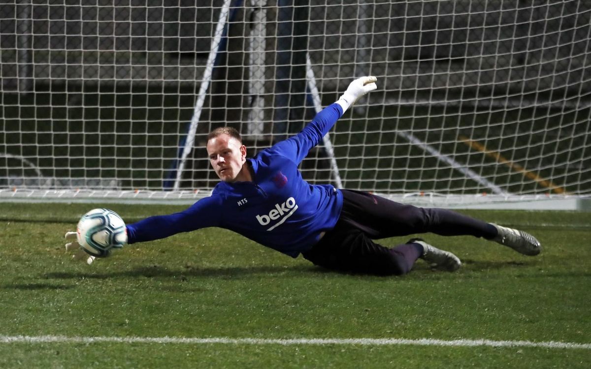 Ter Stegen y Arthur siguen con el grupo