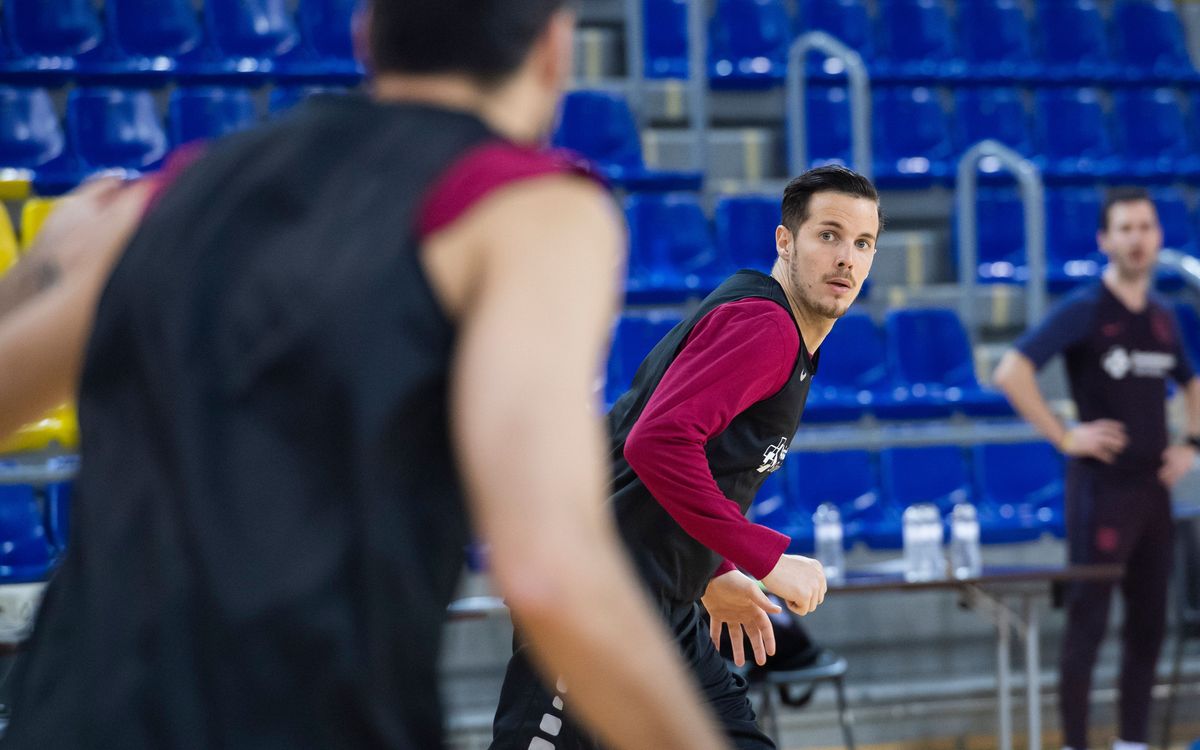 Thomas Heurtel a repris l'entraînement