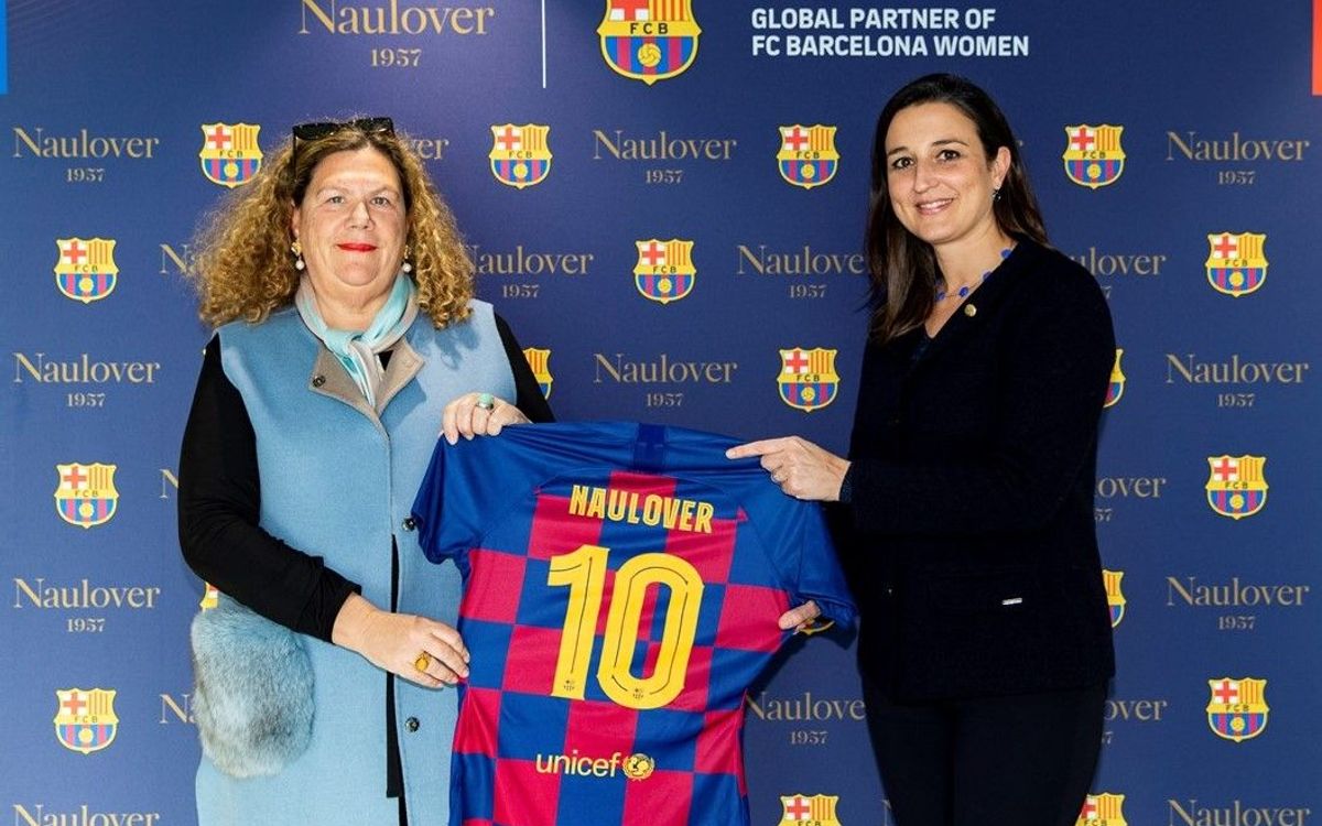 Naulover vestirá las jugadoras del Barça Femení