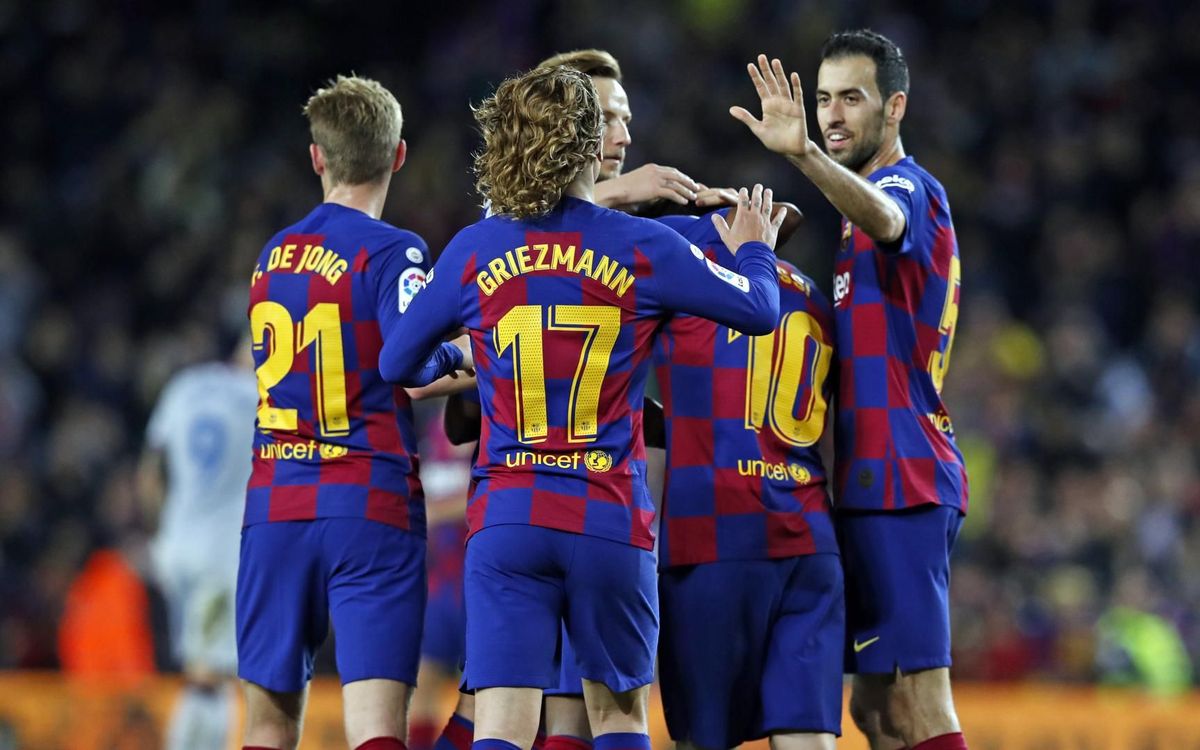 Barça-Getafe: Futbol de quirats al Camp Nou