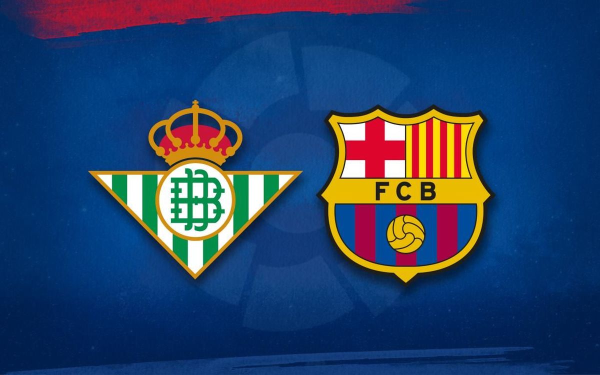 La alineación del FC Barcelona contra el Betis
