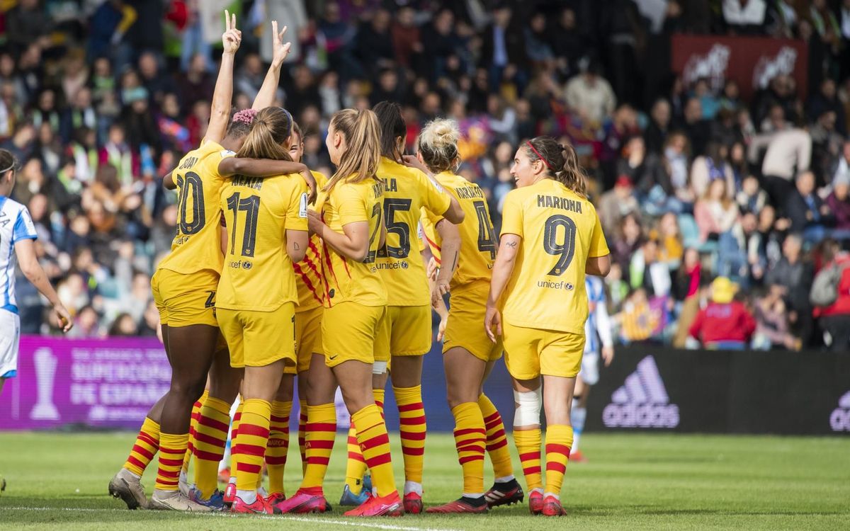 Real Sociedad-Barça: ¡Súpercampeonas! (1-10)