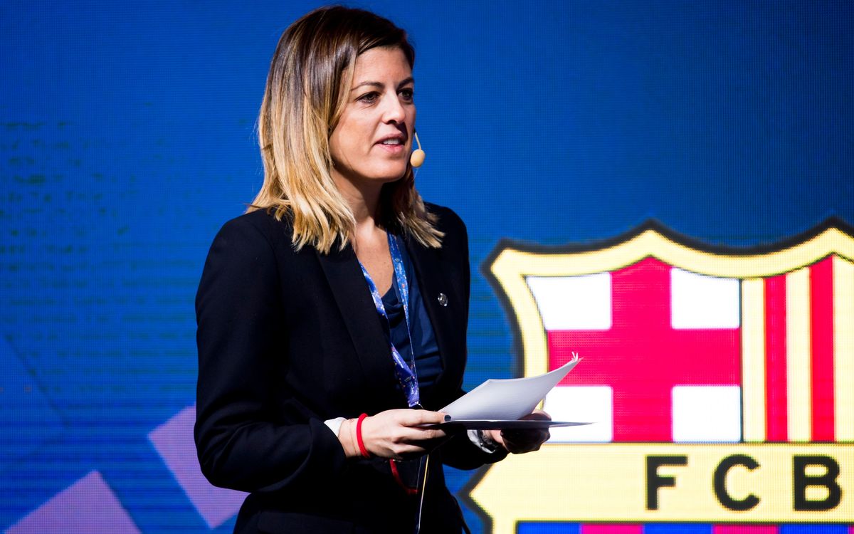 Marta Plana explains the Barça Innovation Hub in Israel