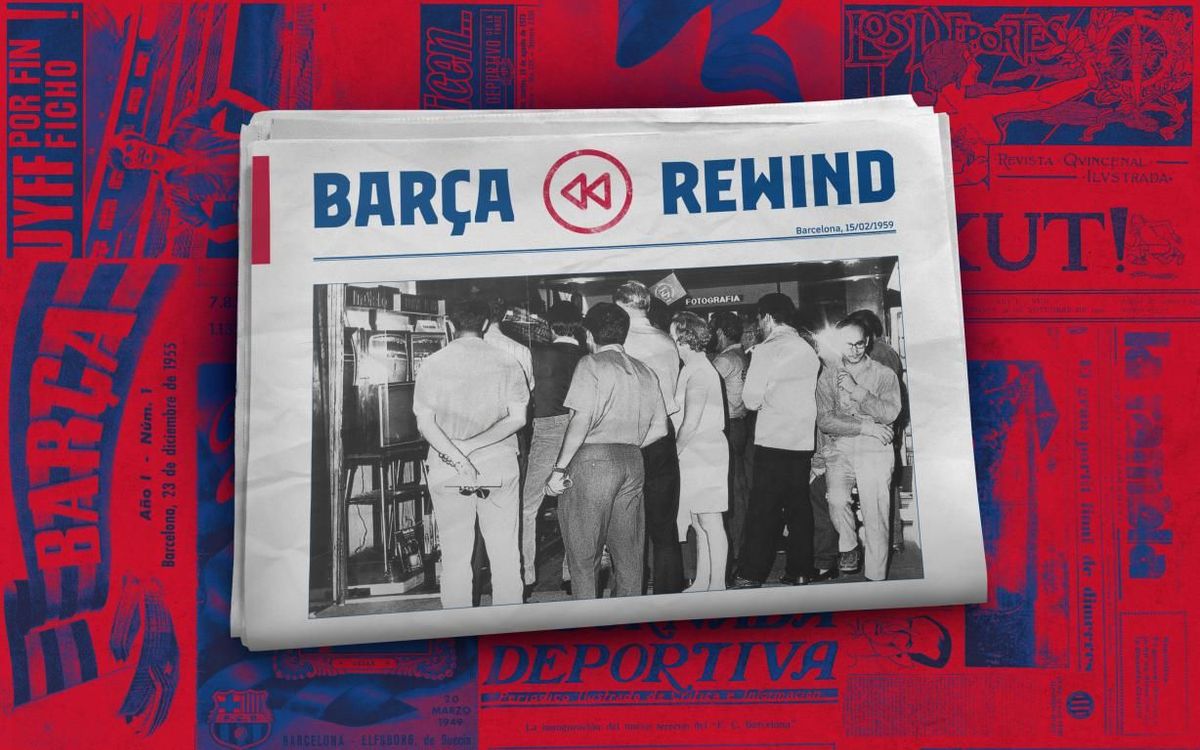 Barça Rewind: Barça live on TV for the first time