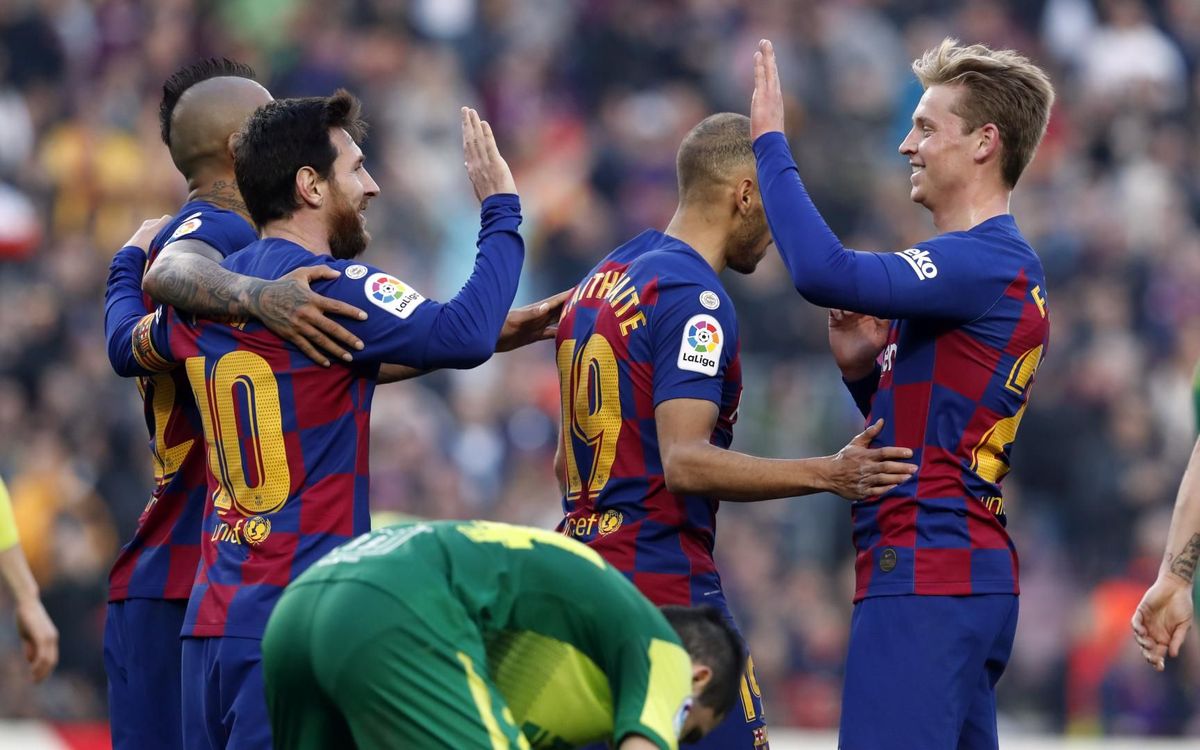 El Barça arribarà al Clàssic com a líder