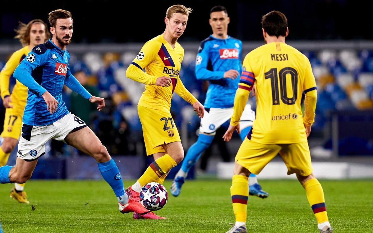De Jong en action contre Naples au San Paolo