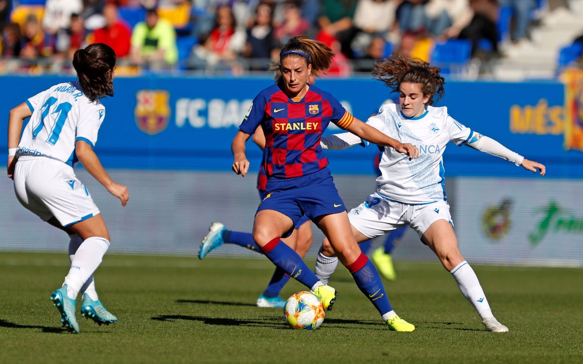 FC Barcelona Femenino - Deportivo Abanca (previa): Espectáculo servido a cara o cruz