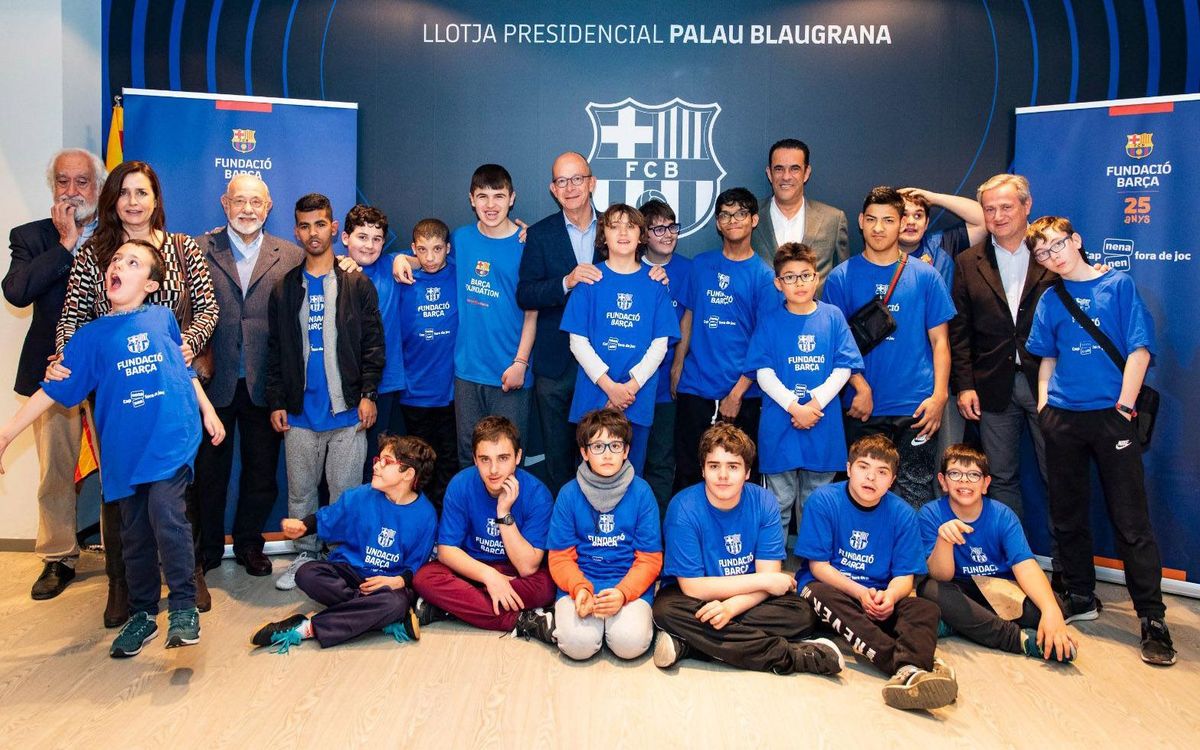 El Palco Presidencial del Palau Blaugrana del Barça - Corinthians