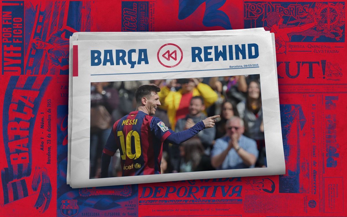 Barça Rewind: Leo Messi's quickest-ever Barça hat-trick