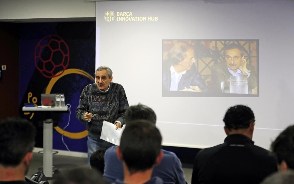 Xerrada d’Ángel Cappa als tècnics de la Masia