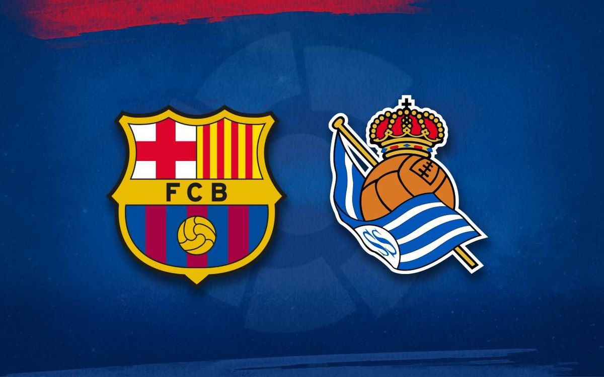 FC Barcelona lineup for Real Sociedad game
