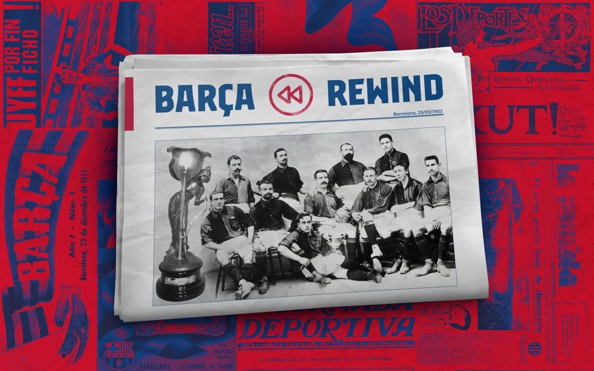118 años del primer título de la historia del Barça