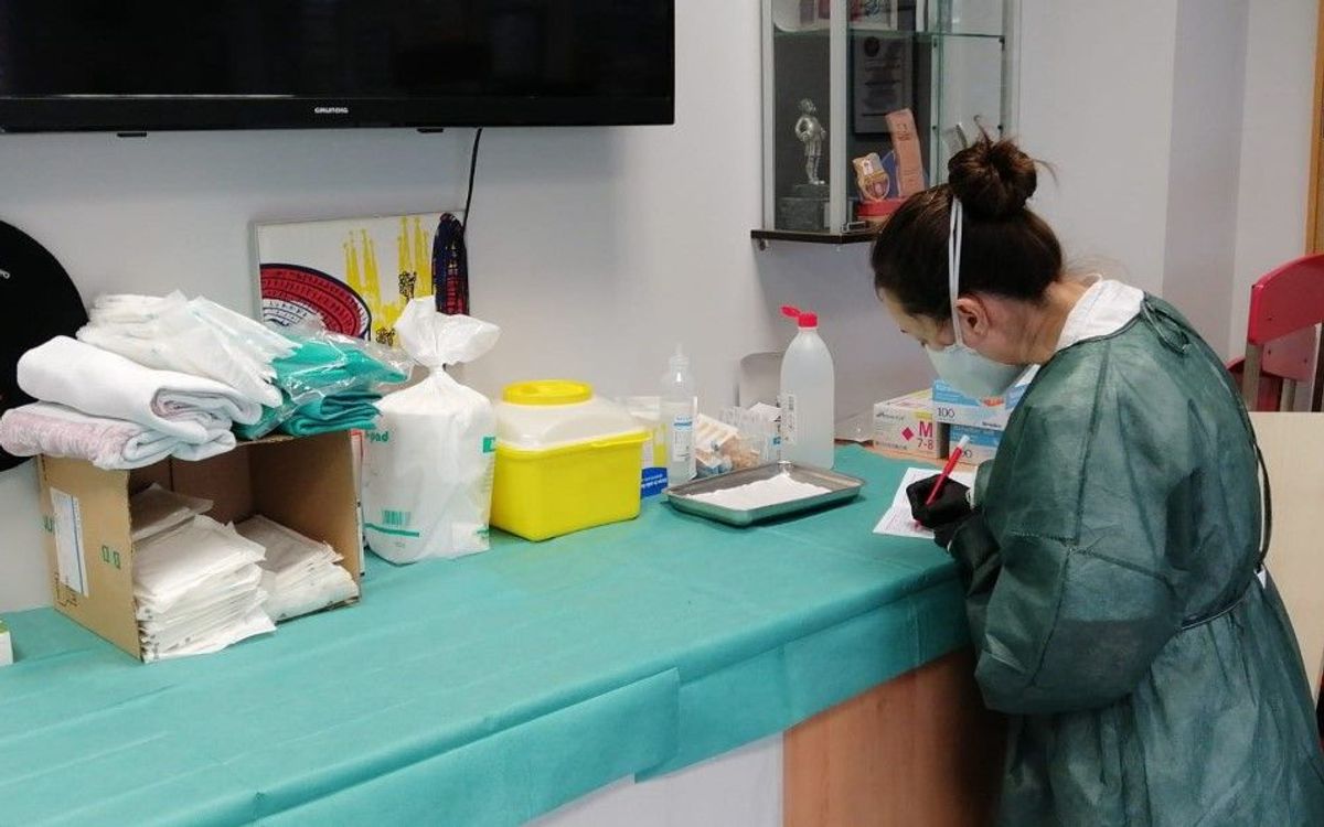 Una unidad pediátrica en la sede de la PB Sant Andreu de la Barca