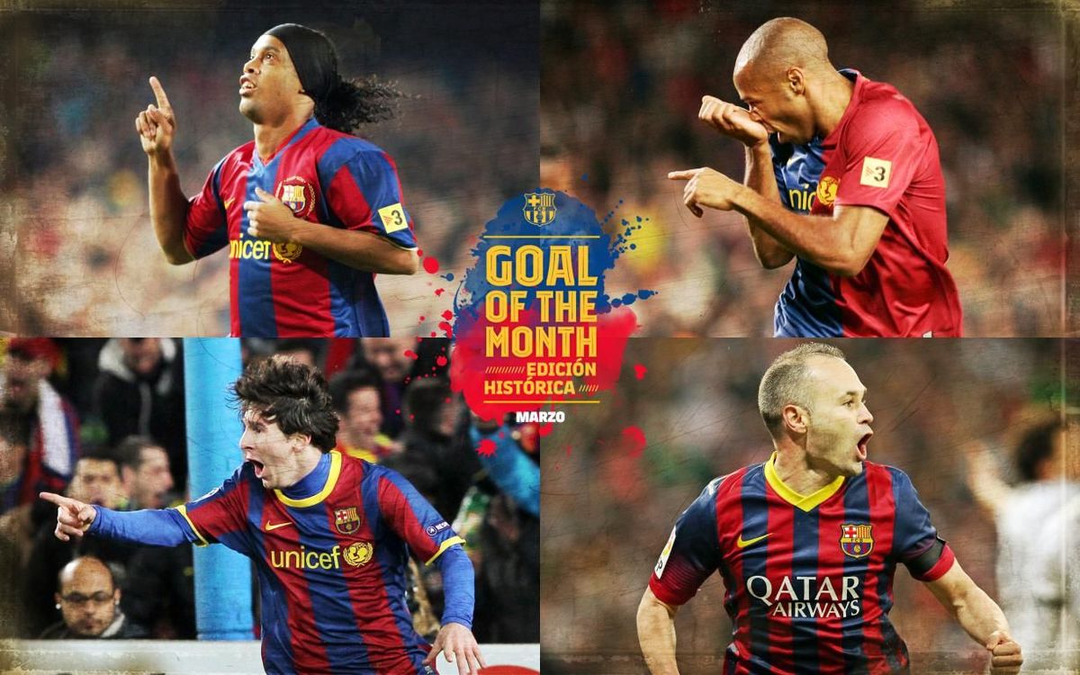 ¿Qué gol histórico del mes de marzo te gusta más?