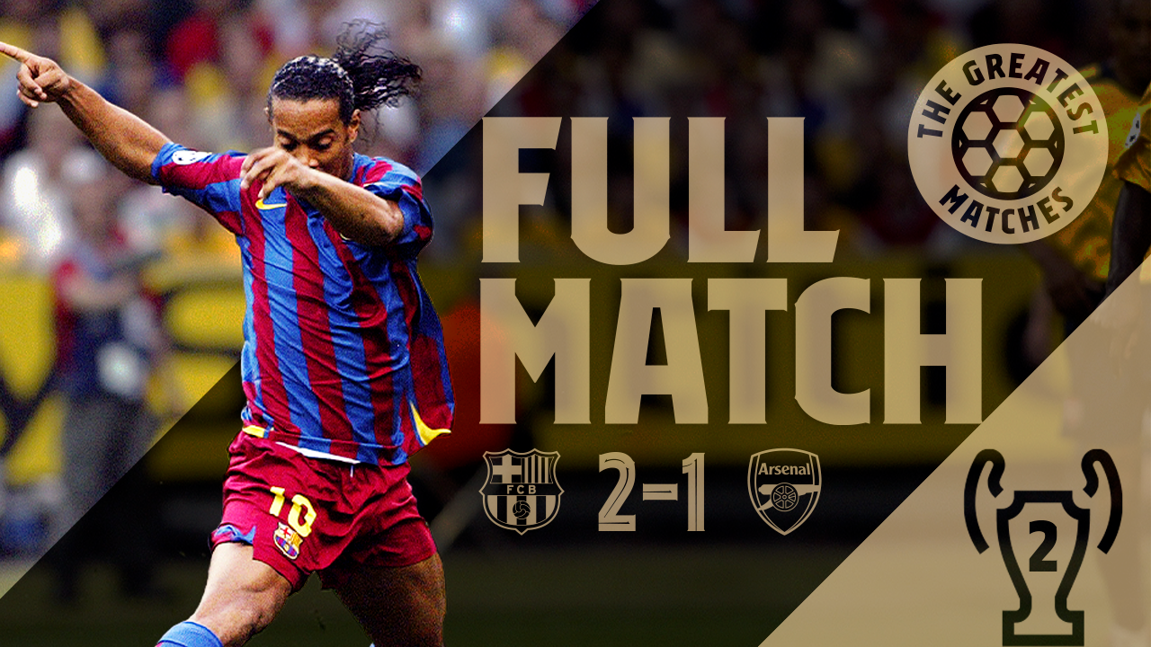 FULL MATCH | FC Barcelona 2-1 Arsenal | UEFA Champions League 05/06