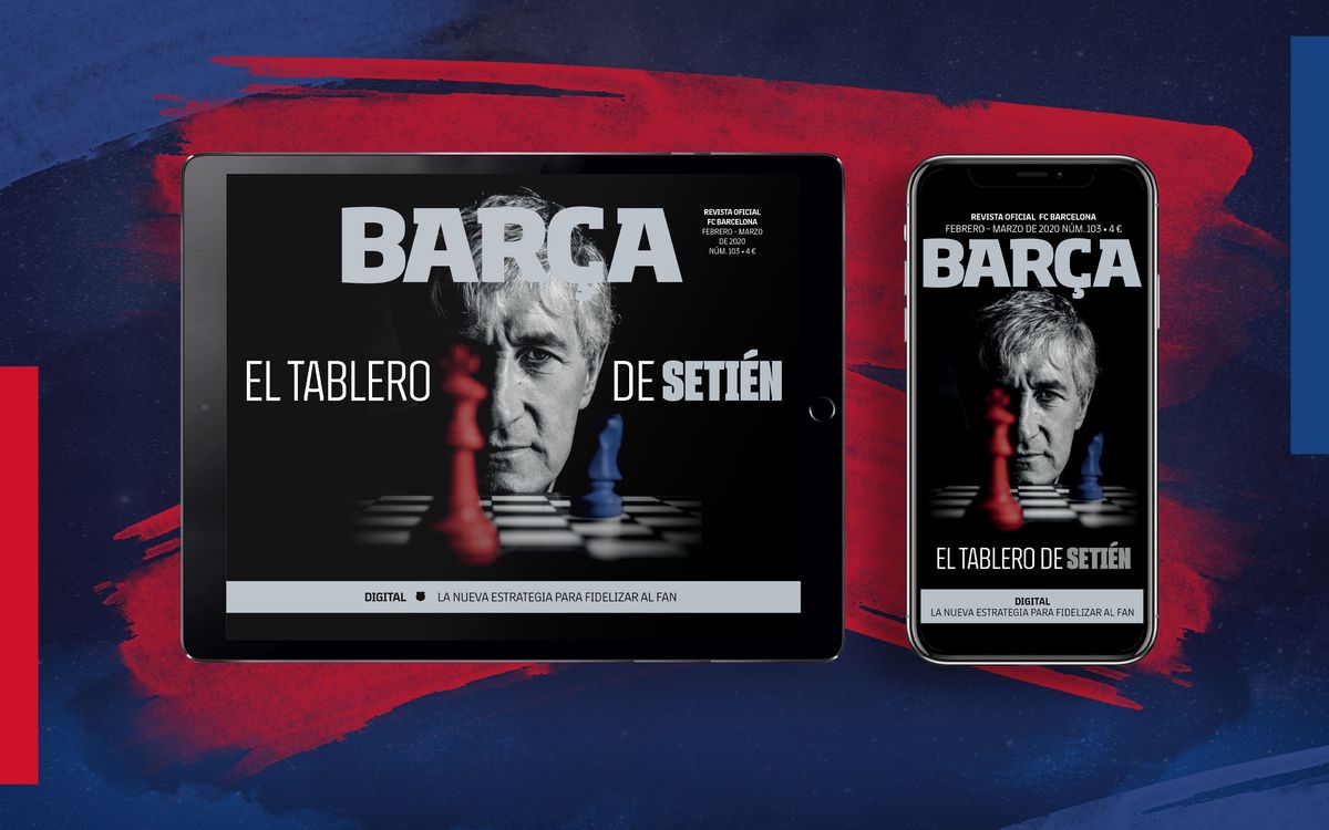 El número 103 de la REVISTA BARÇA, ya disponible en formato multimedia