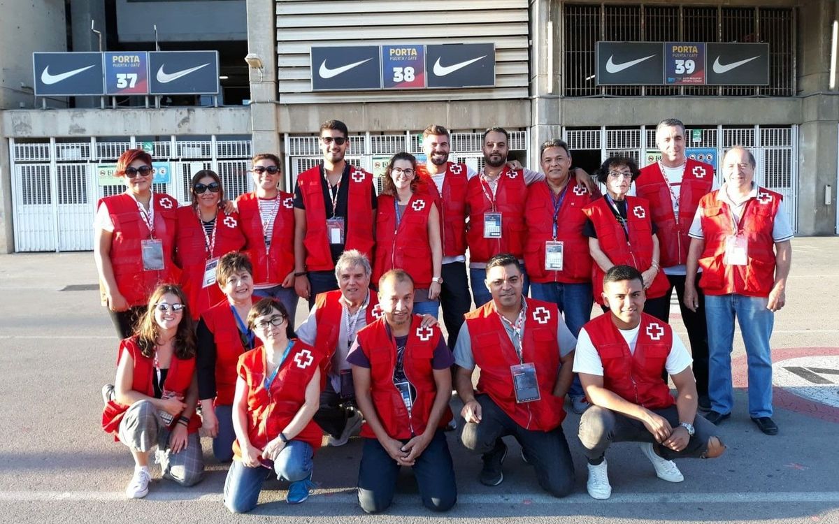 El Barça i la Creu Roja col·laboren per donar suport domiciliari als socis d'edat avançada amb necessitats urgents