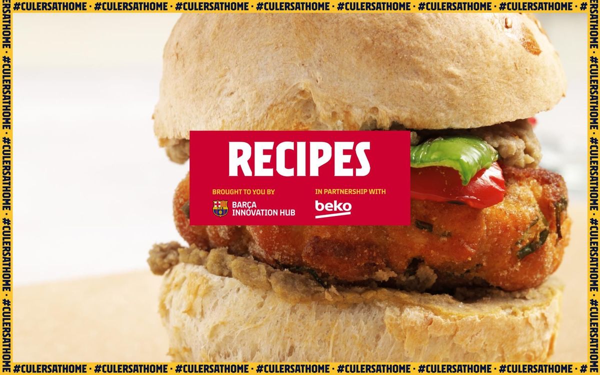 Arthur’s favourite recipe: Mini salmon hamburgers with lentil hummus