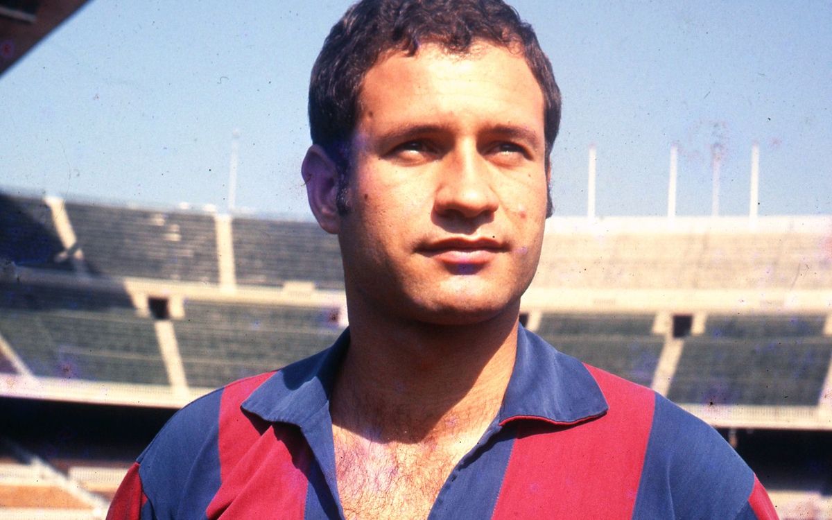 Josep Palau jugó en el primer equip del Barça la temporada 1968/69. Horacio Seguí