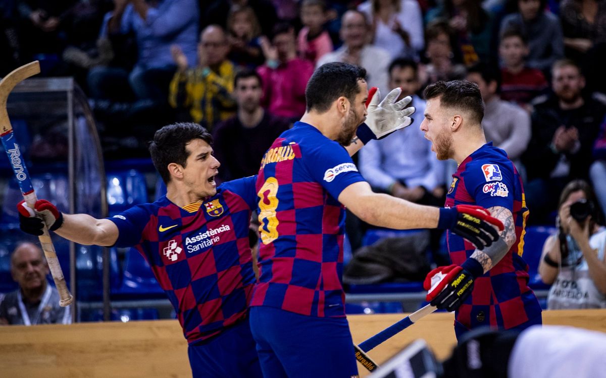 ¿Cómo son los goles del Barça de hockey?
