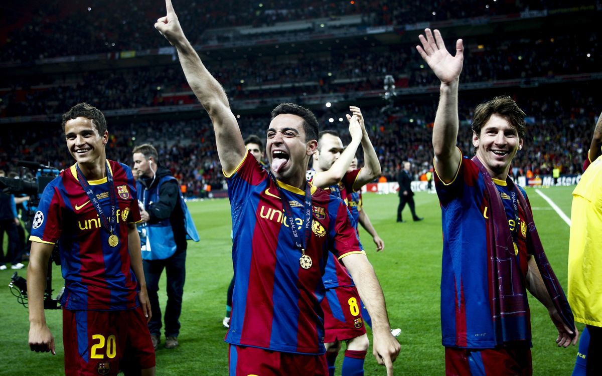 Xavi, el jugador con más partidos en la Champions con un mismo club