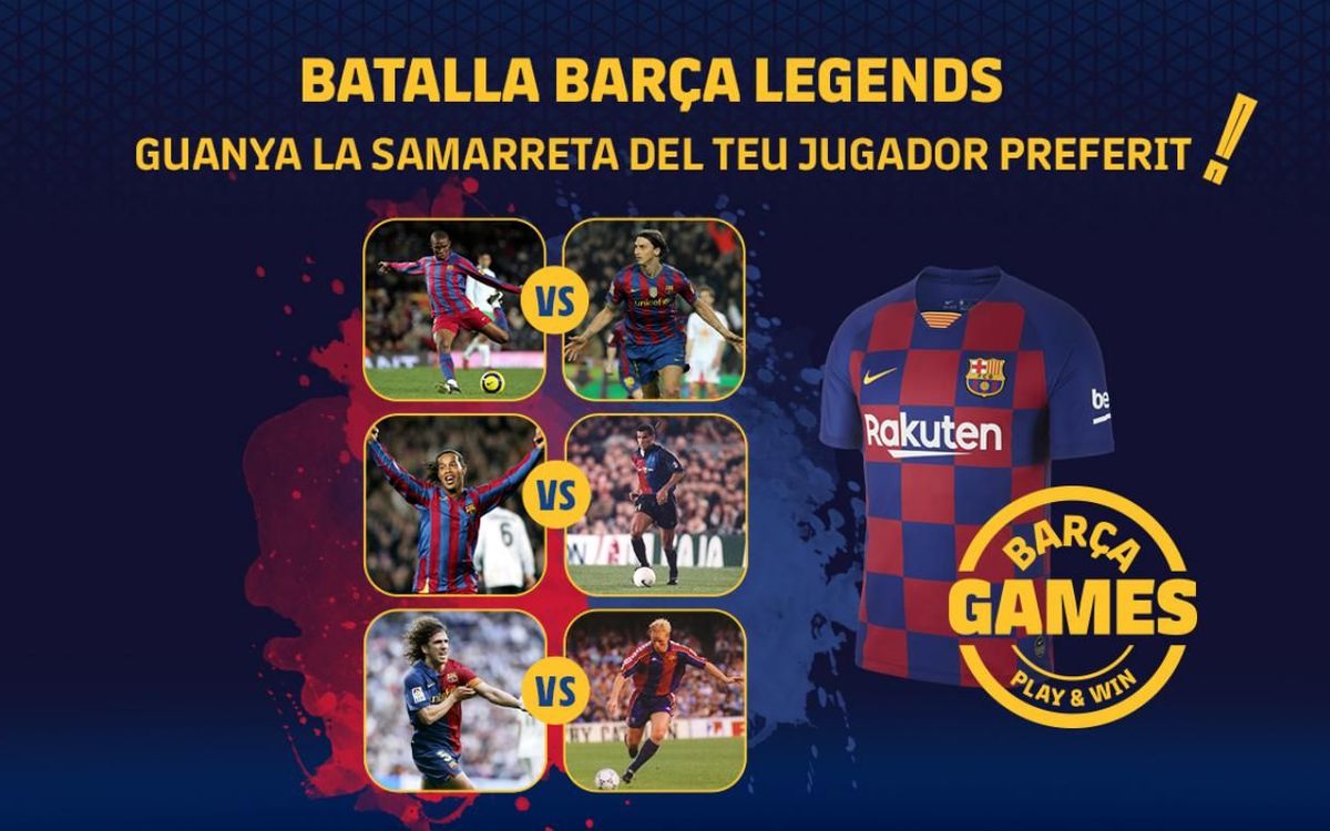 Duel entre Barça Legends!