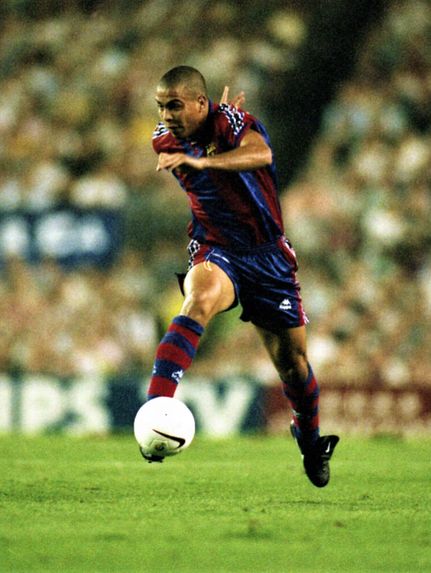 The best pictures of Ronaldo's season at Barça