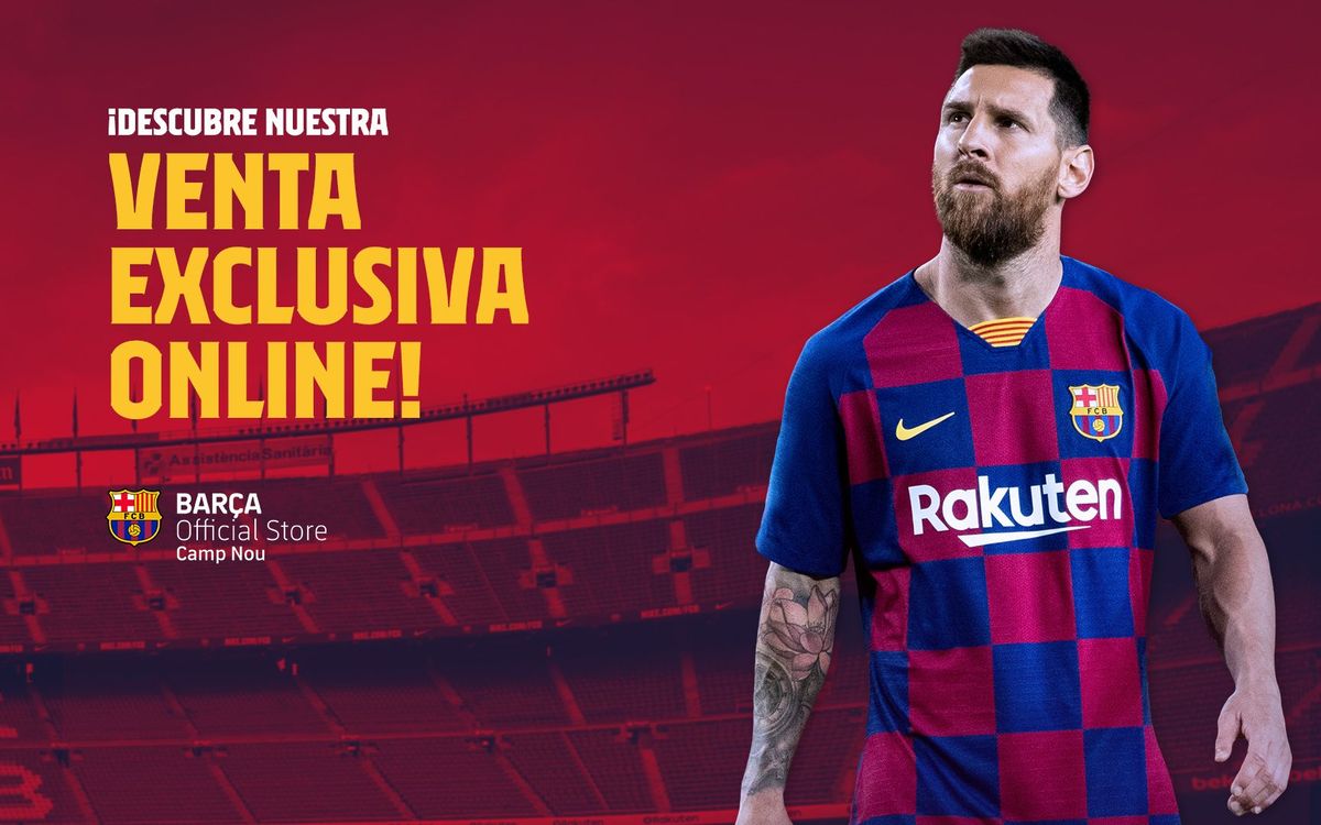 Abre la nueva Tienda Online de la Barça Store del Camp Nou