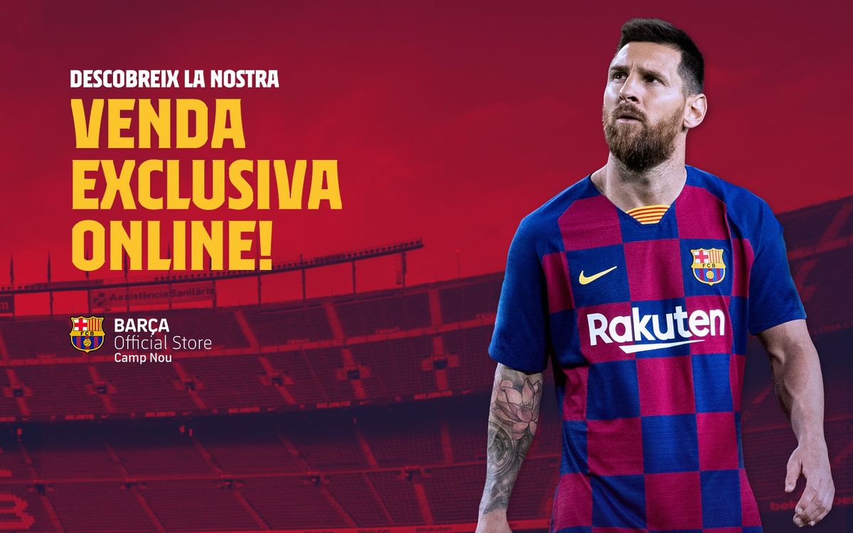 Obre la nova botiga 'online' de la Barça Store del Camp Nou