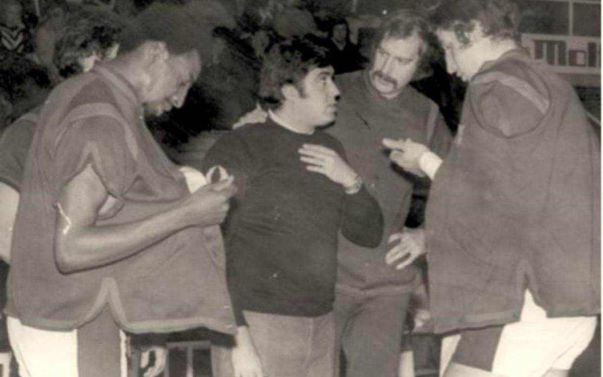 Mor Vicente Sanjuan, exjugador i exentrenador del bàsquet blaugrana