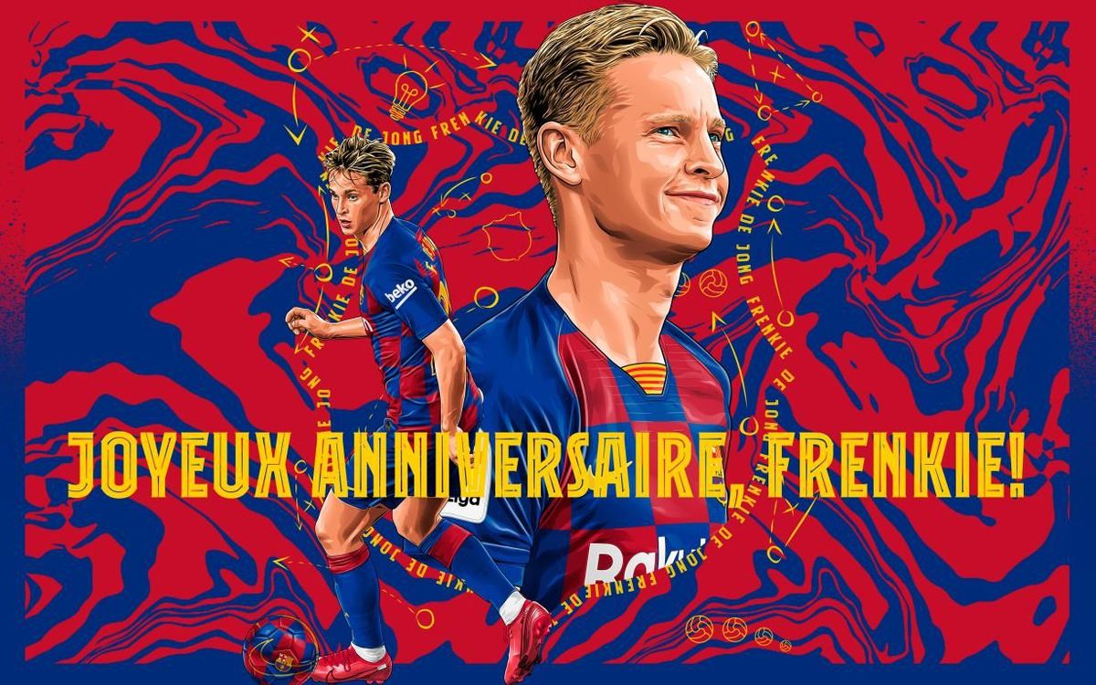 De Jong : un anniversaire en adaptation totale