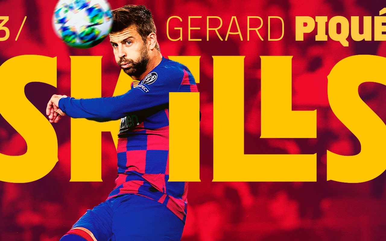 gerard pique top skills compilation