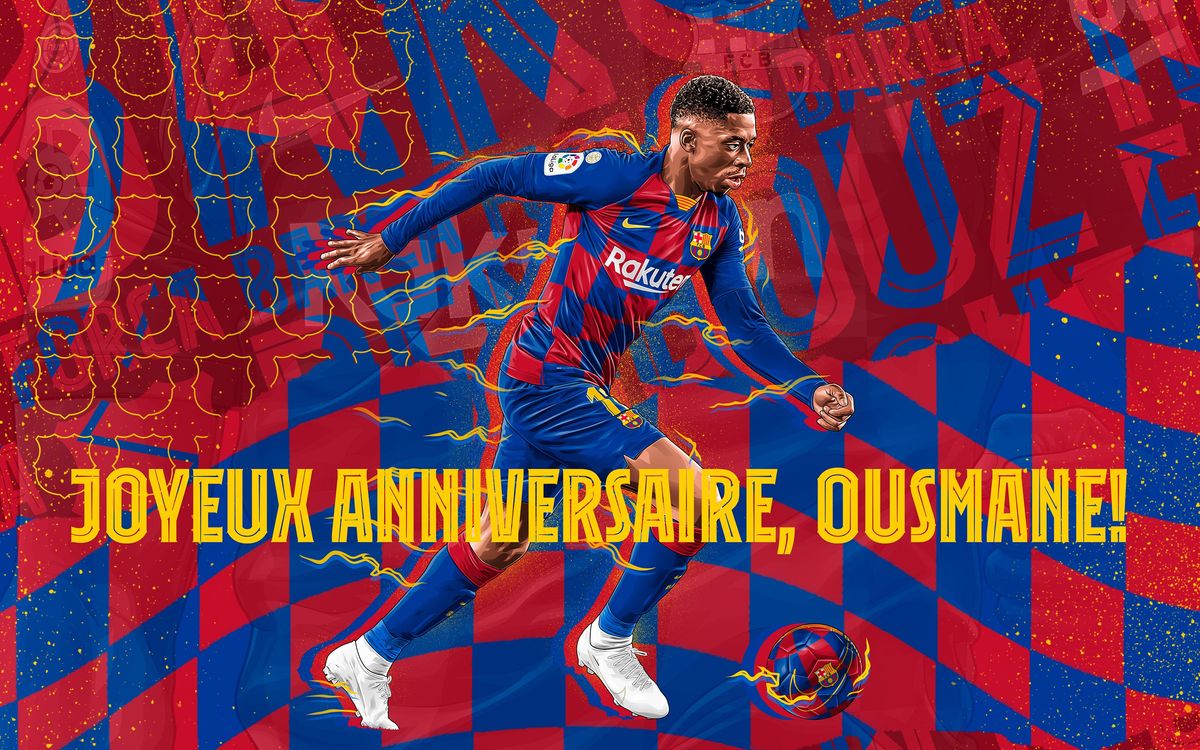 Joyeux anniversaire Dembélé !