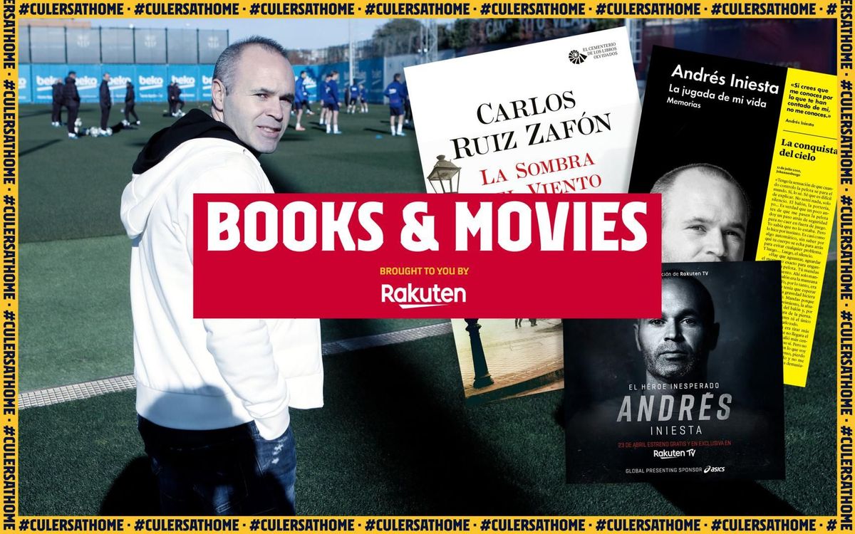Iniesta recommends: 'An unexpected hero', 'The move of my life' and 'The shadow of the wind'