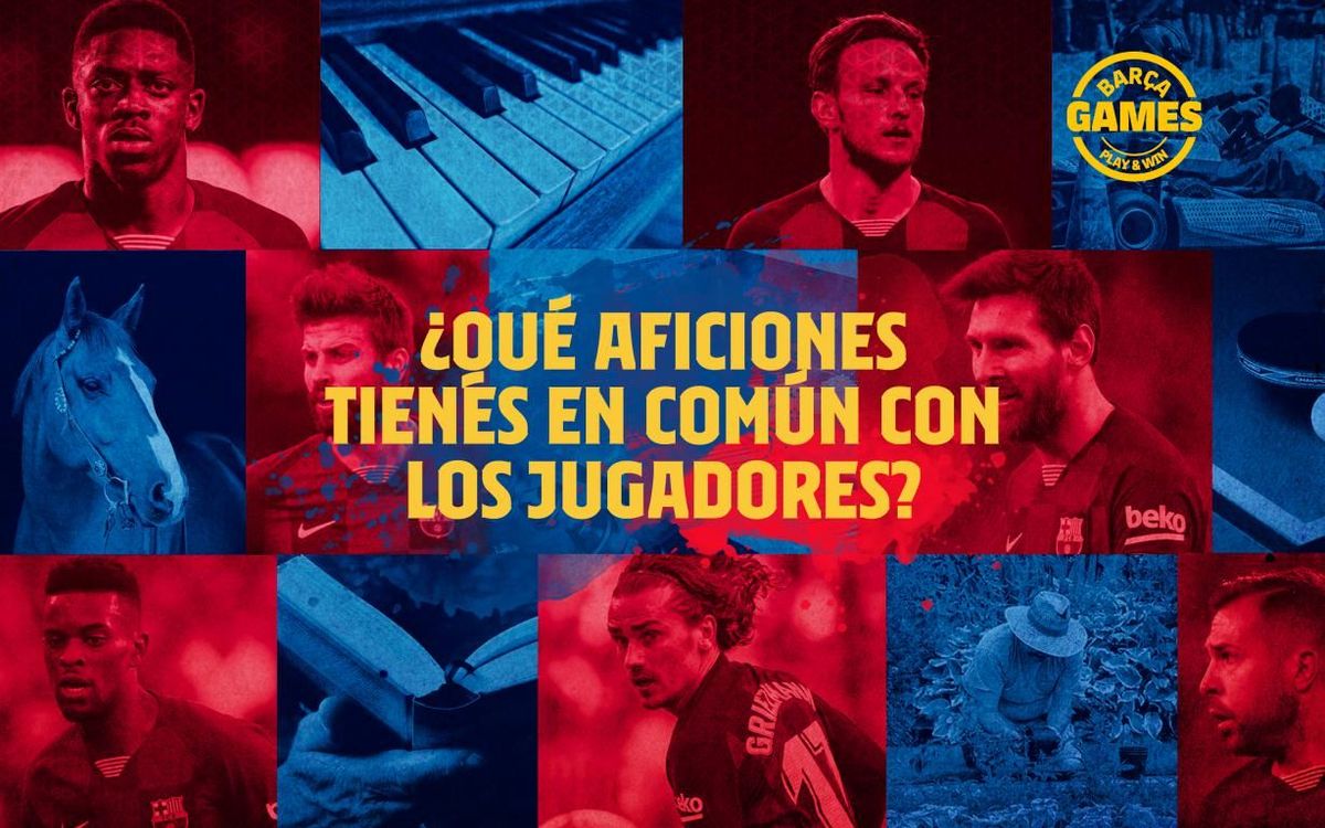 Descubre qué hobbies tienes en común con los cracks culés