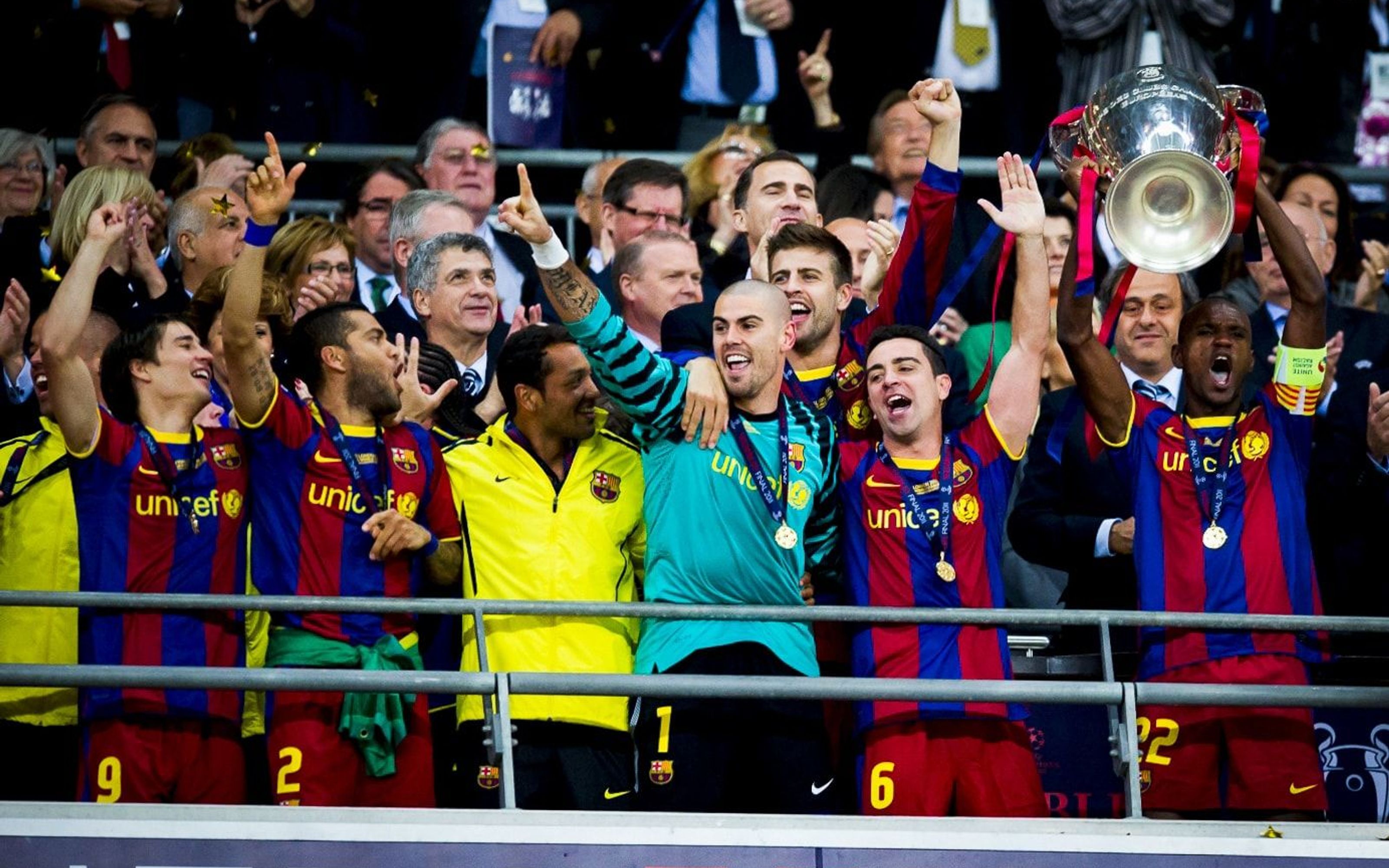 Wembley 2011 Champions League Number Four
