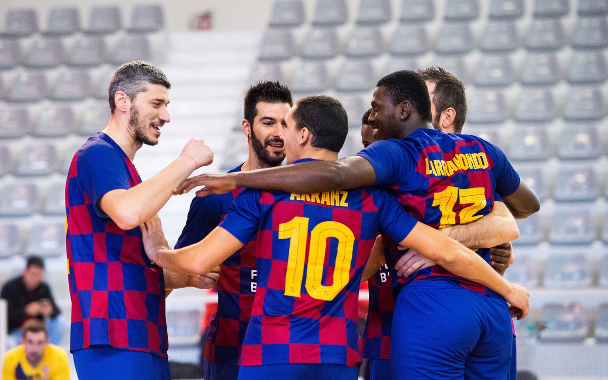 El Barça Voleibol masculino ya es equipo de Superliga 1