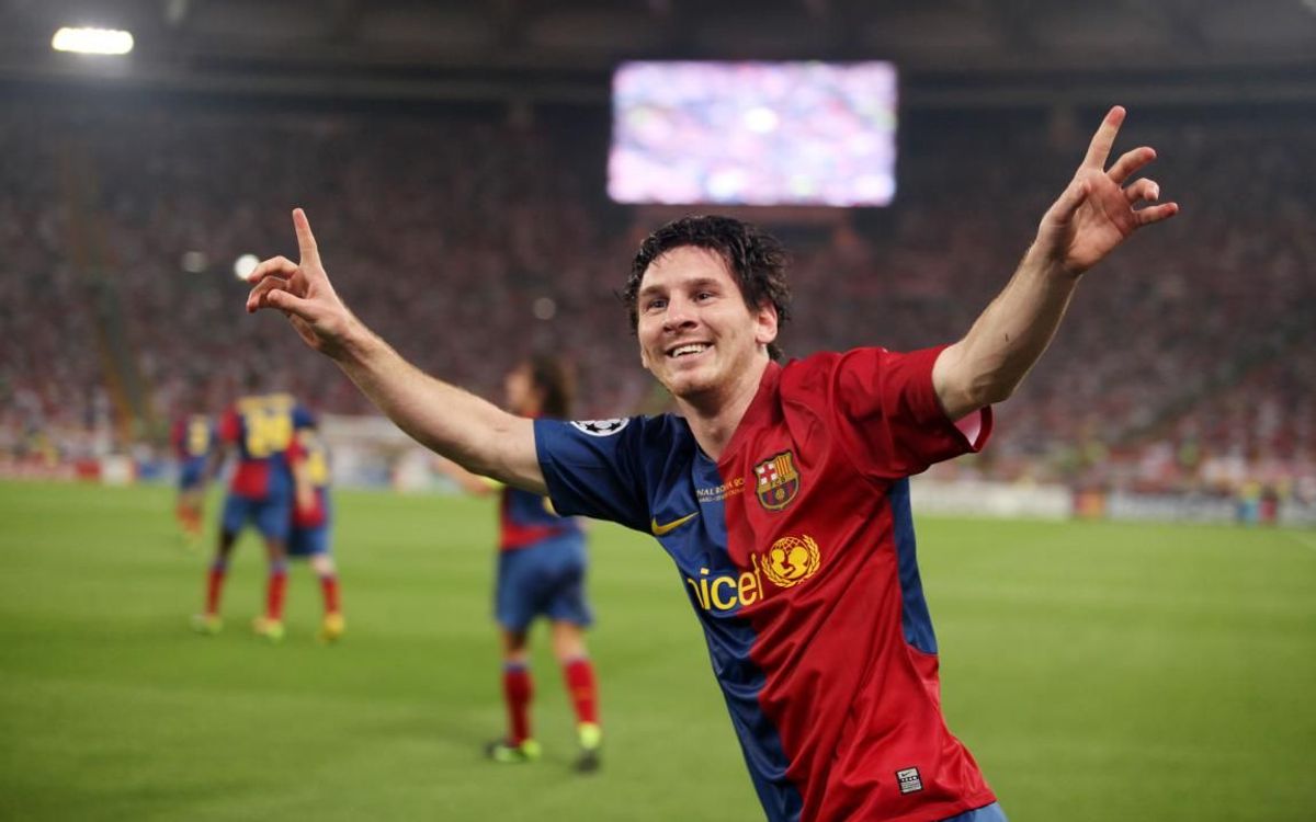 Leo Messi | Roma, 2008/09 | FC Barcelona - Manchester United (2-0) and Wembley, 2010/11 - FC Barcelona - Manchester United (3-1)