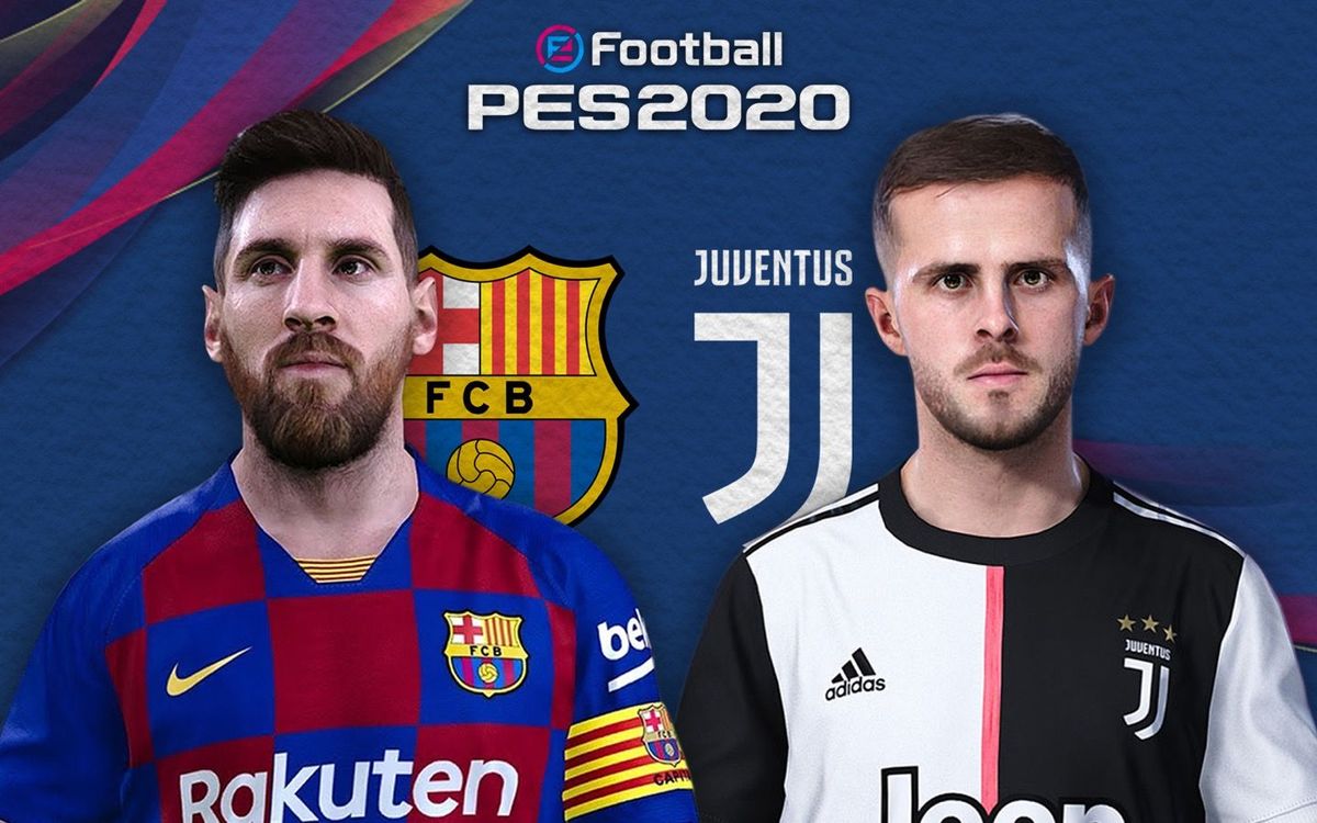 ¡Barça-Juventus en el PES2020! ¿Quién ganará?
