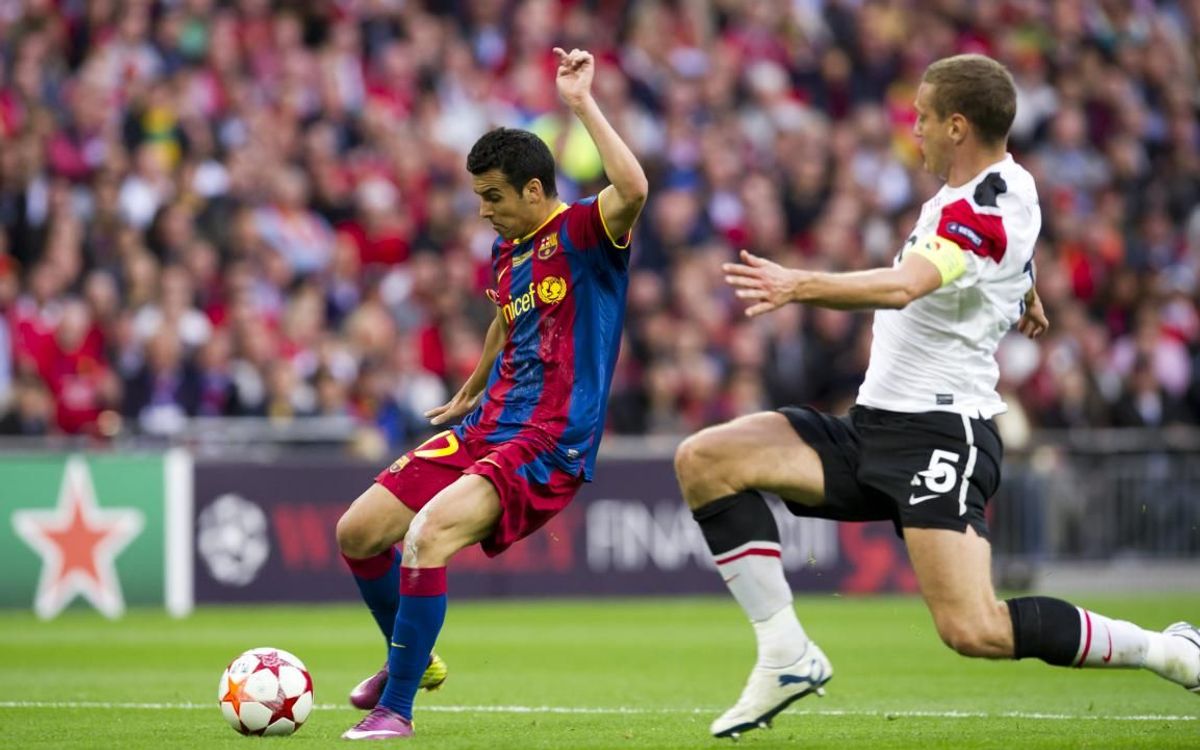 Pedro Rodríguez | Wembley, 2010/11 | FC Barcelona - Manchester United (3-1)