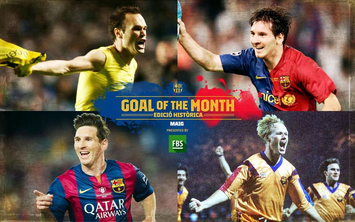 Quin ha estat el millor gol històric del mes de maig?