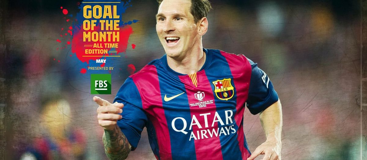 Leo Messi's Copa del Rey Final goal against Athletic Club voted all-time ‘Goal of the Month’ in May