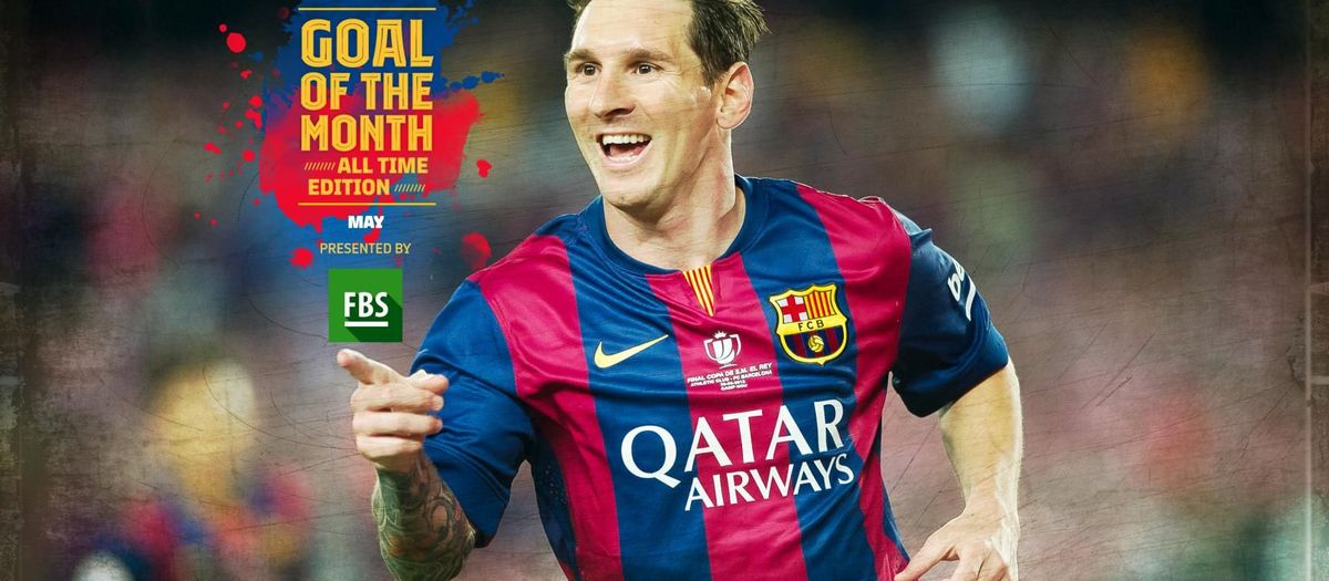 Le but de Messi en finale de la Coupe du Roi contre Bilbao, élu plus beau du mois de mai