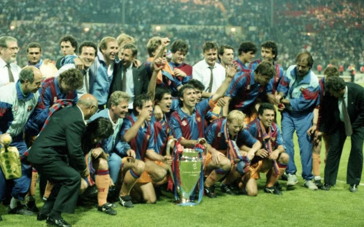 FC Barcelona's first European Cup success: Wembley 1992
