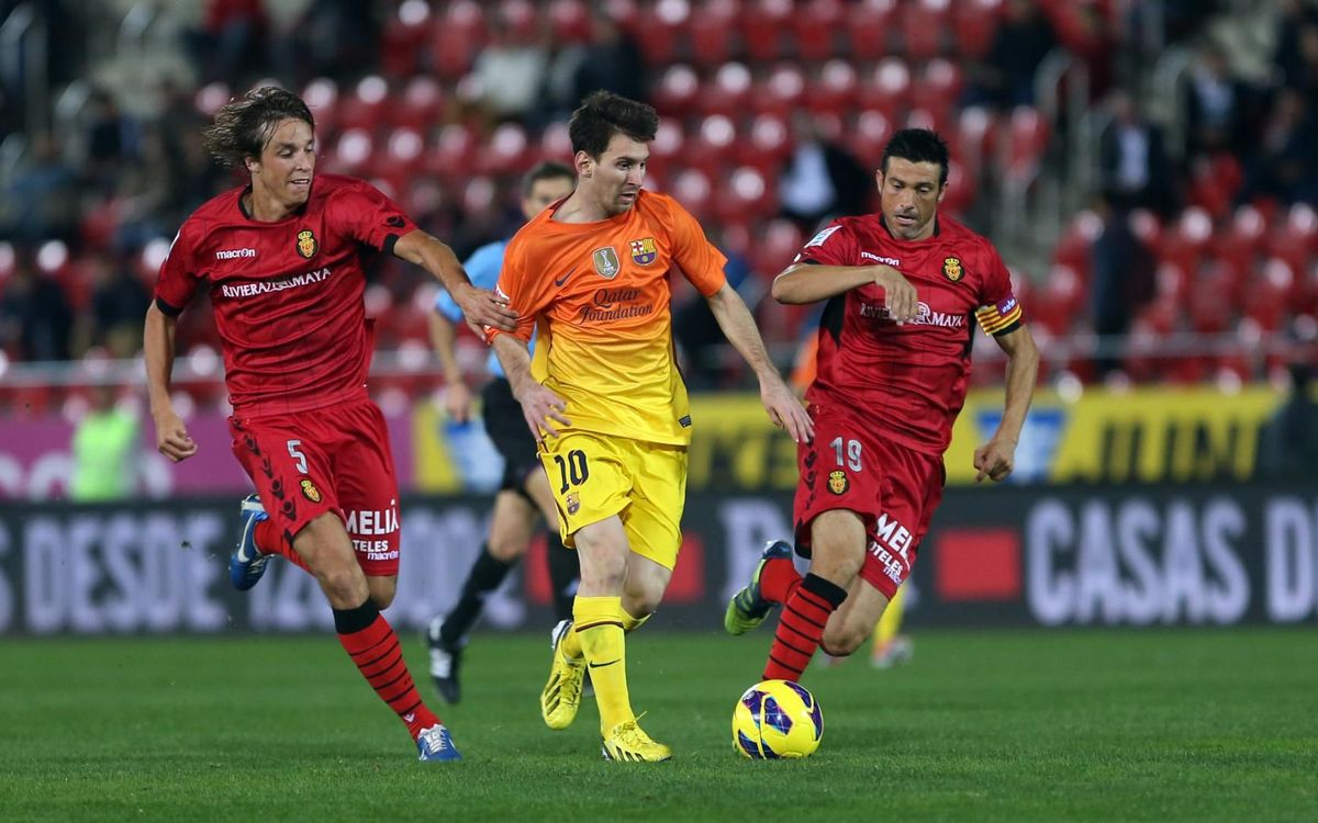Most recent Mallorca v Barça meeting in 2012