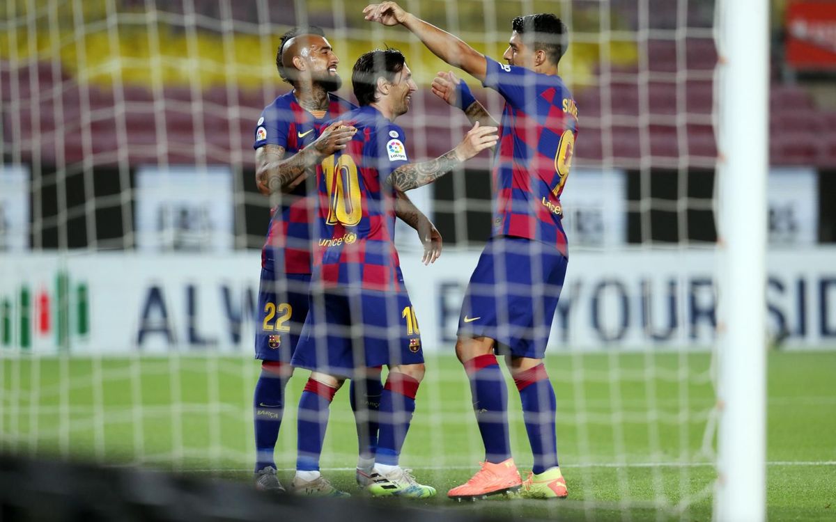 Barça-Leganés: El líder no afloja en su regreso al Camp Nou (2-0)