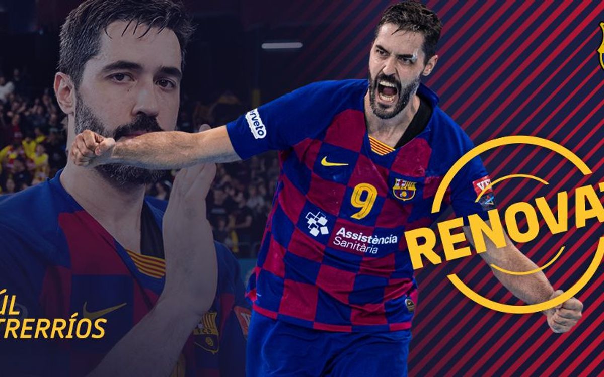 Ampliació de contracte de Raúl Entrerríos