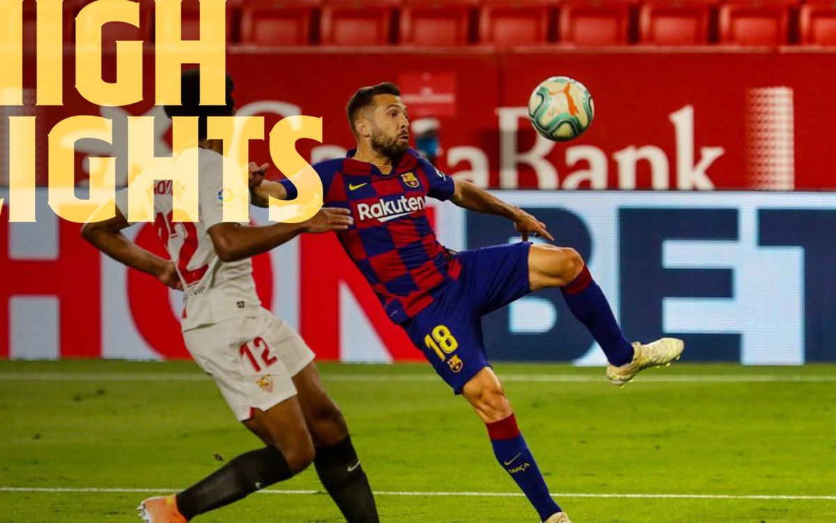 Les moments forts du match nul du Barça à Séville