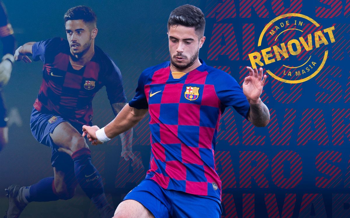 Álvaro Sanz, azulgrana hasta 2023